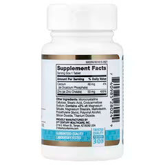 21st Century Chelated Zinc 50 mg – 60 tabletas