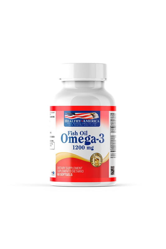 Fish Oil Omega-3 1200 mg – 60 Softgels