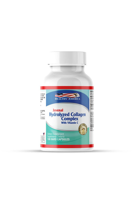 Colágeno Hidrolizado 1500 mg – Healthy America (100 cápsulas)