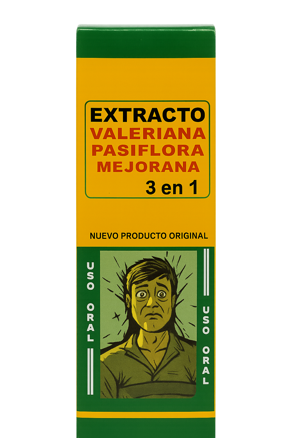 Extracto Valeriana + Pasiflora + Mejorana – 3 en 1