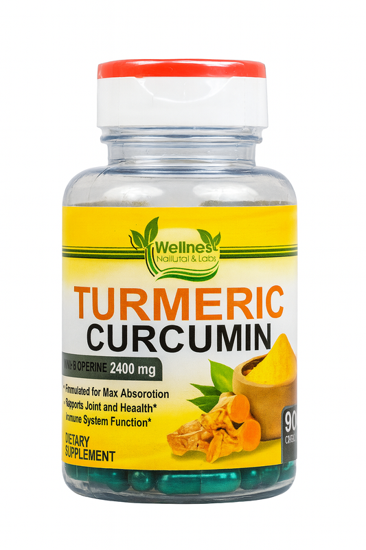 (Curcuma) Turmeric Curcumin 2400 mg con Bioperine – Wellness Natural Labs