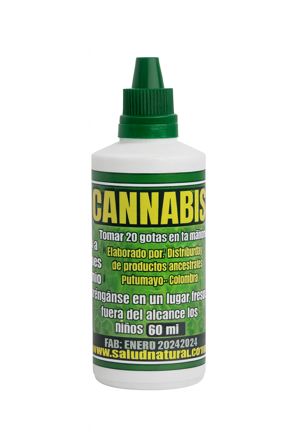 Gotas de Cannabis Medicinal 100% Natural
