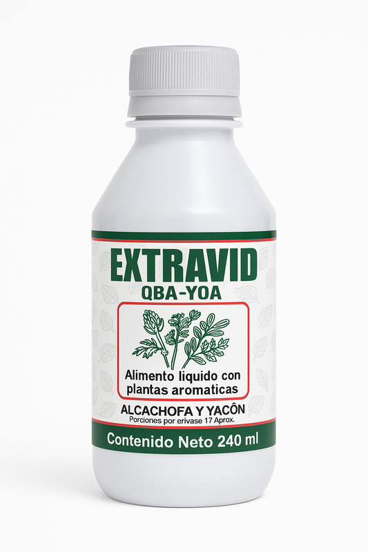 EXTRAVID Alcachofa y Yacón – 240 ml