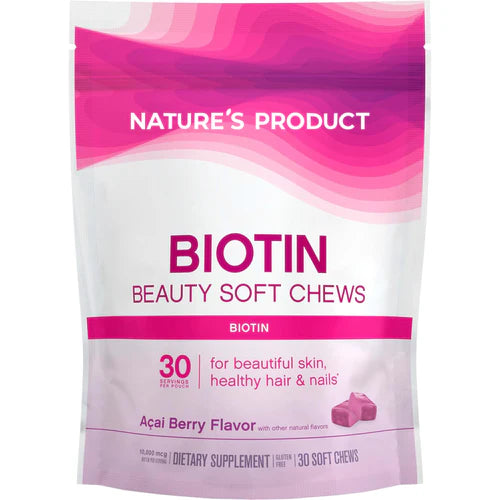 Biotina Belleza + Açai – 30 Soft Chews deliciosos