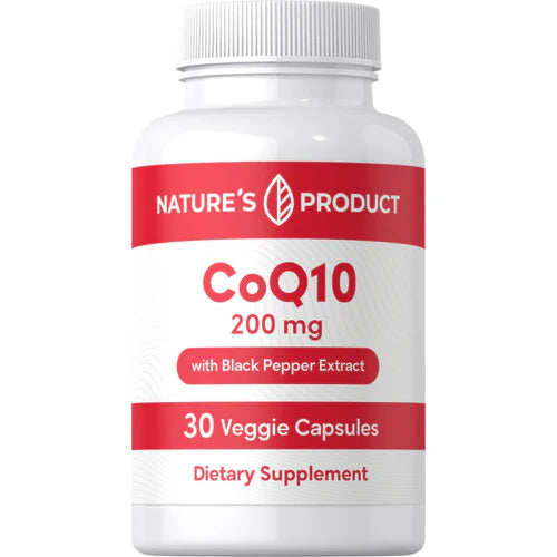 CoQ10 30 mg – Energía y soporte cardiovascular en cápsulas vegetales