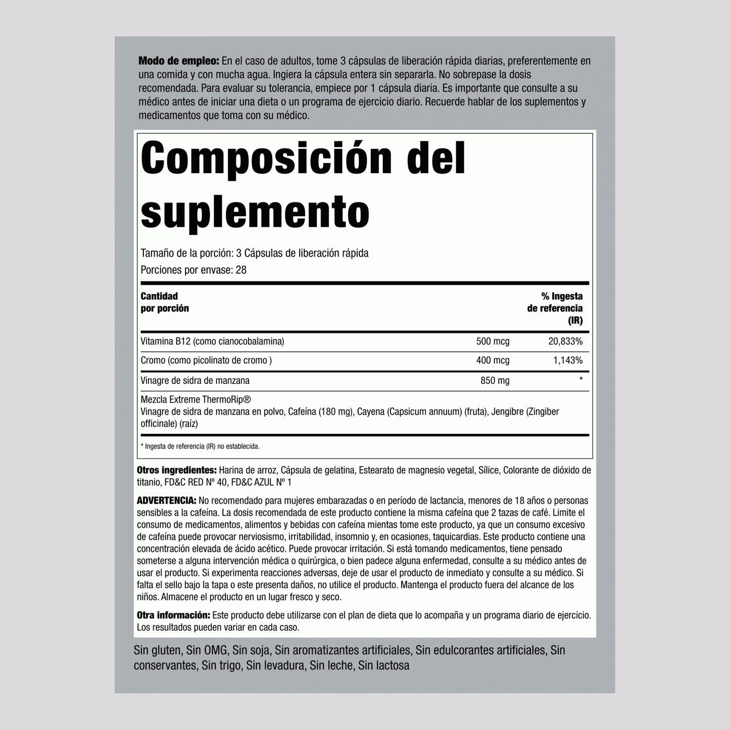 Vinagre de Manzana – La Fórmula del Éxito en Cápsulas