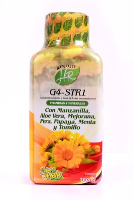 G4-STR1 – Concentrado Natural con Vitaminas y Minerales (360 ml)