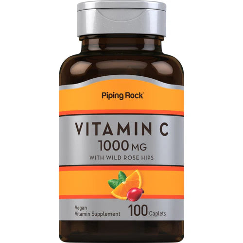 Vitamina C 1000 mg con Escaramujo – 100 Comprimidos