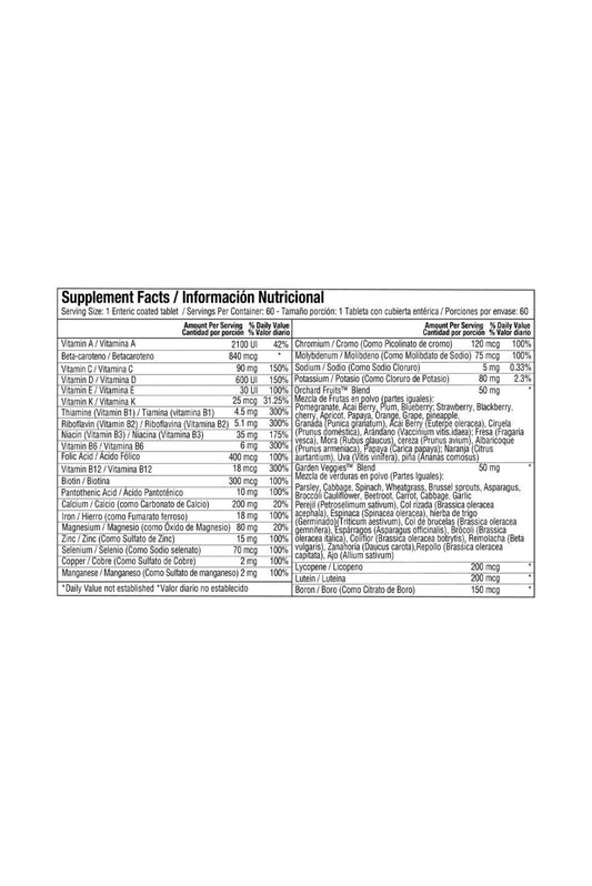 VitaDay Once Daily – Multivitamínico Completo en 1 Cápsula Diaria