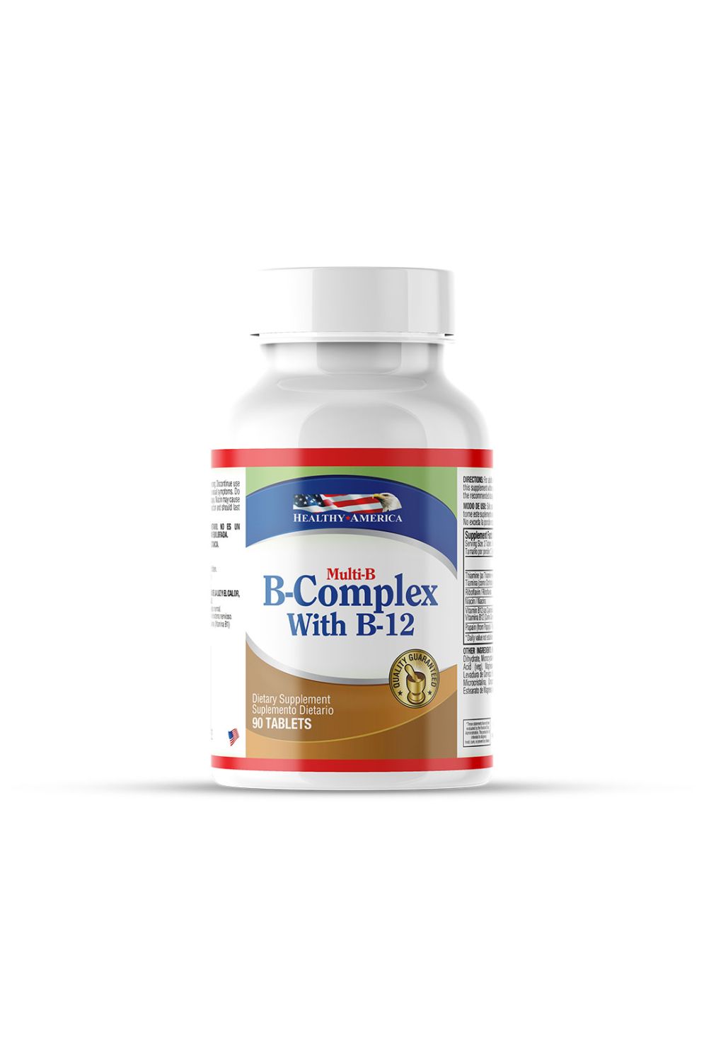 B-Complex con B12 – 90 Tabletas