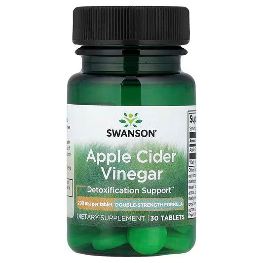 Apple Cider Vinegar (Vinagre de manzana) 200 mg – 30 tabletas