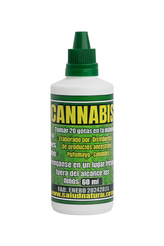 Gotas de Cannabis Medicinal 100% Natural