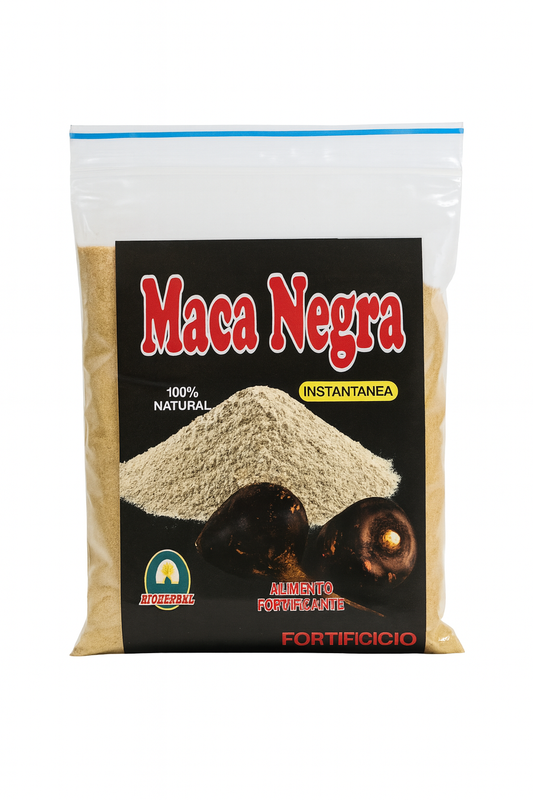 Maca Negra Instantánea Bioherbal – Alimento Fortificante 100% Natural